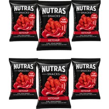 6'lı Ketchup Cips 50 G x 6 – Ketçap Aromalı, Yüksek Proteinli, Katkısız ve Koruyucusuz Atıştırmalık