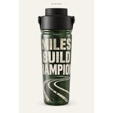 Suhvee Miles Build Champions 500 ml Çift Cidarlı Paslanmaz Çelik Spor Termos