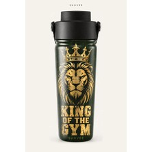 Suhvee King Of The Gym 500 ml Çift Cidarlı Paslanmaz Çelik Spor Termos