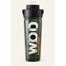 Suhvee Wod Everyday 500 ml Çift Cidarlı Paslanmaz Çelik Spor Termos