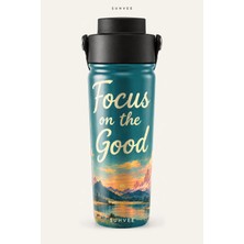 Suhvee Focus On The Good Fotoğrafçı Temalı 500 ml Çift Cidarlı Paslanmaz Çelik Termos