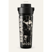 Suhvee Beast Mode 500 ml Çift Cidarlı Paslanmaz Çelik Spor Termos