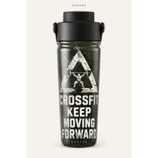 Suhvee Keep Moving Forward 500 ml Çift Cidarlı Paslanmaz Çelik Spor Termos