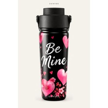Suhvee Be Mine Sevgililer Günü Temalı 500 ml Çift Cidarlı Paslanmaz Çelik Termos