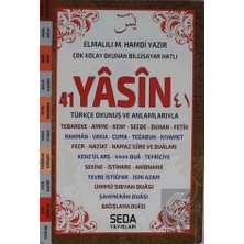Seda Yayıncılık Çok Kolay Okunan Bilgisayar Hatlı 41 Yasin (Orta B