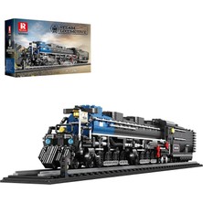 Kawin Reobrix Big Boy Buharlı Lokomotif Tren Yapı Taşı Setleri Yetişkinler Için 66805 Buharlı Tren Yapı Taşları Tahsil Tren Modeli Mekanik Mafsallı Tren Yetişkinler Için Parça Yapma Oyuncaklı (2947 Adet)