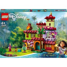 Kawin LEGO | Disney Princess Madrigal Evi 43202-6 Yaş ve Üzeri Prenses Seven Çocuklar Için Abuela ve Mirabel Minifigürü Içeren Yaratıcı Oyuncak Yapım Seti (587 Parça)