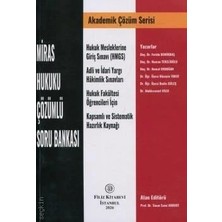 Filiz Kitabevi Miras Hukuku Çözümlü Soru Bankası
