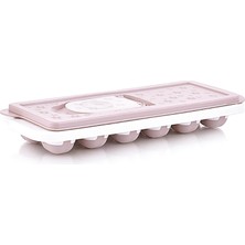 Kawin Genel Hobby Life Yummy Silikon Buz Kalıbı – Sızdırmaz Kapak, Esnek Taban, Pratik Buz Hazırlama (Pembe)