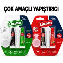Cina Max 2 Adet Epoksi Yapıştırıcı 16 gr 2 ve 4 Dakika Kuruyan Metal Plastik Cam Ahşap Için