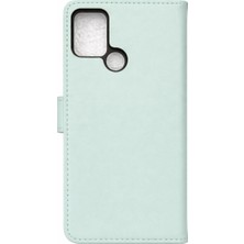 Neva Prime Tecno Pova Trend S Plus Kapaklı Kılıf - Su Yeşili