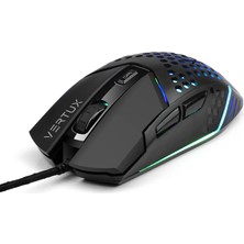 Vertux Katana 6 Tuşlu Altıgen Gövdeli Kablolu Rgb Oyun Faresi