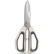 Kawin Mallart® Çok Amaçlı Ayrılabilir Mutfak Makası - Paslanmaz Çelik Tavuk Parçalama Balık Temizleme ve Sebze Soyucu Ağır Hizmet Et Makası