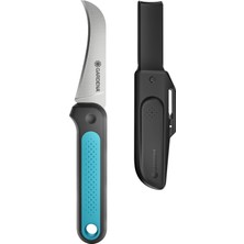 Kawin Gardena Veggiecut Hasat Bıçağı: Paslanmaz Çelik Bıçak, Sebze Hasat Etmek, Temizlemek ve Soymak Için, Kaymaz Sap, Bulaşık Makinesinde Yıkanabilir, Kemer Kılıfında Zımpara Makinesi Dahil (12211-20)