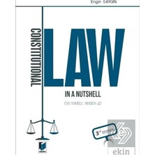 Adalet Yayınevi Constitutional Law In A Nutshell