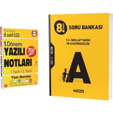 Tonguç Akademi 8. Sınıf Yazılı Notları 1. Dönem 1 ve 2. Yazılı ve Hız Yayınları 8. Sınıf T.c. Inkılap Tarihi ve Atatürkçülük Soru Bankası