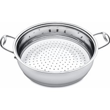 Kawin Berghoff Zeno 18/10 Paslanmaz Çelik Buharda Pişirici Süzgeç 28 cm