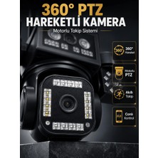 Str Store Çift Solar Panel Teknolojisi ile Güneş Enerjisinden Güç Alan Kesintisiz Dış Mekan Güvenlik Kamerası