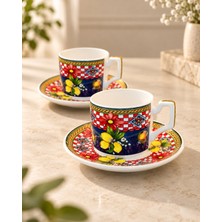 Onedekor 2 Kişilik Lemoon Kahve Fincanı 90 ml