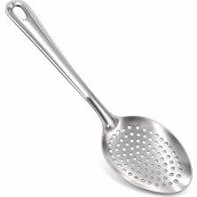 Kawin FETH%C4%B0YE+TOPTAN Alya Servis Kevgir - Delikli Kaşık Makarna Kaşığı Paslanmaz Çelik 26 cm