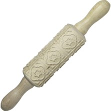 Kawin Ulu+Ah%c5%9fap Ahşap Dönerli Desenli Merdane