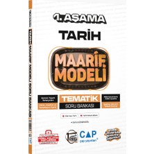 Çap Yayınları Üniversiteye Hazırlık Tarih Ders Platosu Maarif Modeli Tematik Soru Bankası 1. Aşama