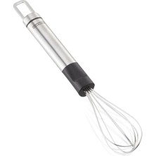 Kawin Leifheit Pro Line Serisi Mini Çırpma Teli, 21 cm Paslanmaz Çelik Karıştırma Teli, Yüksek Kaliteli Tasarım, Rahat Kullanım Için Oval Saplı Karıştırma Çubuğu, Köpük Raketi