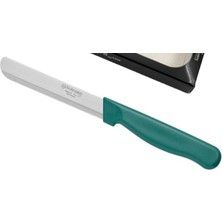 Kawin Genel Solingen 6'lı Tırtıklı Meyve Bıçağı Seti, Paslanmaz Çelik, Ergonomik Kaymaz Sap, Ultra Keskin, Meyve ve Sebze Için, 18 cm (Mavi)