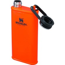 Kawin Stanley Klasik Cep Matarası 0.23 Litre - Turuncu (Blaze Orange) | Paslanmaz Çelik