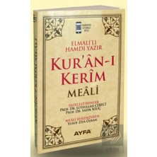 Ayfa Basın Yayın Kuran-I Kerim Meali Rahle Boy Sade Meal (111KREM)