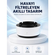 Dolozena Hava Temizleyici Küllük ,duman Filtreli, Sessiz Çalışan, Şık Tasarım
