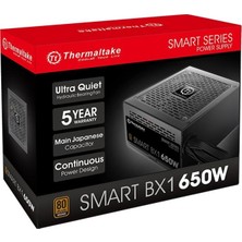 Thermaltake 650W 80+ Bronze Smart Bx1 PS-SPD-0650NNSABE-T Power Supply