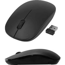 Str Store Kablosuz Bağlantı Yüksek Hassasiyetli Kablosuz Wireless Siyah Mouse