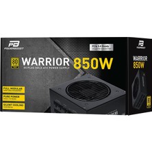 Powerboost 850W 80+ Gold Warrıor BST-ATX0850GF1 Pcıe 5.0 Tam Modüler Power Supply
