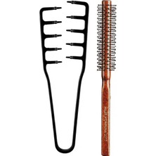 Str Store Professional Mucizevi Tarak ve 007 Ince Saç Fırçası Set