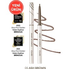 Str Store Suya Dayanıklı, Ince Uçlu Göz Kalemi Sharp So Simple Waterproof Pencil Liner (005 Ash Brown)