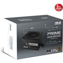 Asus 650W 80+ Bronze Prıme 650B Power Supply / 90YE00Y1-B0NA00