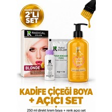Radical Color Kadife Çiçeği Su Bazlı Saç Boyası 250 ml + Yoğun Renk Açıcı Pudra Seti