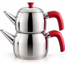     Hisar Optima Mars 3 Parça Çaydanlık Takımı 1 L / 2 L