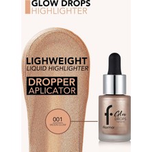 Str Store Highlighter ve Aydınlatıcı - Glow Drops Highlighter 001 Moon Glow 31000176-001 One Size