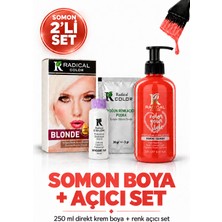 Radical Color Somon Su Bazlı Saç Boyası 250 ml + Yoğun Renk Açıcı Pudra Seti