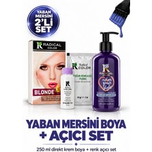 Radical Color Yaban Mersini Su Bazlı Saç Boyası 250 ml + Yoğun Renk Açıcı Pudra Seti