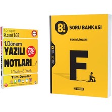Tonguç Akademi 8. Sınıf Yazılı Notları 1. Dönem 1 ve 2. Yazılı ve Hız Yayınları 8. Sınıf Fen Bilimleri Soru Bankası