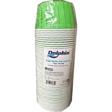 Dolphin Muffin Kağıt Karton Yeşil Cupcake Kek Kalıbı Kapsülü Kabı - 50 Adetlik 1 Paket