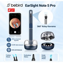 Bebird EarSight Note 5 10 MP HD Kameralı Akıllı Kulak Temizleme Cihazı
