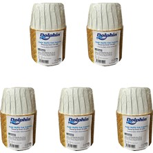 Dolphin Muffin Kağıt Karton Altın Beyaz Cupcake Kek Kalıbı Kapsülü Kabı - 25 Adetlik 5 Paket
