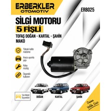 ERBERKLER Tofaş Doğan, Kartal, Şahin Uyumlu Mako Silgi Motoru – 5 Fişli