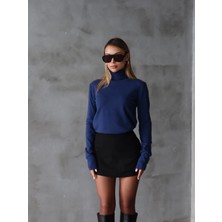 Benevento Clothing Şık Tasarım Balıkçı Yaka Bluz