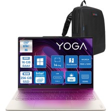 Lenovo Yoga 7 2-In-1 14IPH11 Intel Core Ultra 7 355 16GB LPDDR5X 256GB SSD Intel Graphics 14" Wuxga OLED Dokunmatik Windows 11 Home Taşınabilir Bilgisayar 883TC0089TRWH01 + Zettaçanta