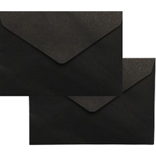 Bekar Ambalaj Zarf Siyah Renkli Mini 7x9 cm 1000 Adet